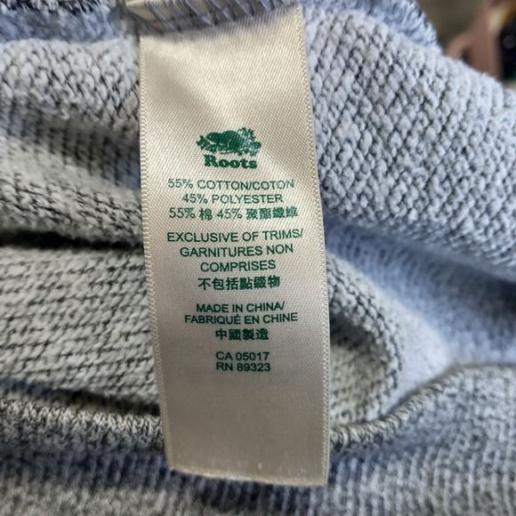 COPY - Roots Light Gray Unisex Full Zip Soft Fleece Hoodie (S/P) - Picture 5 of 10